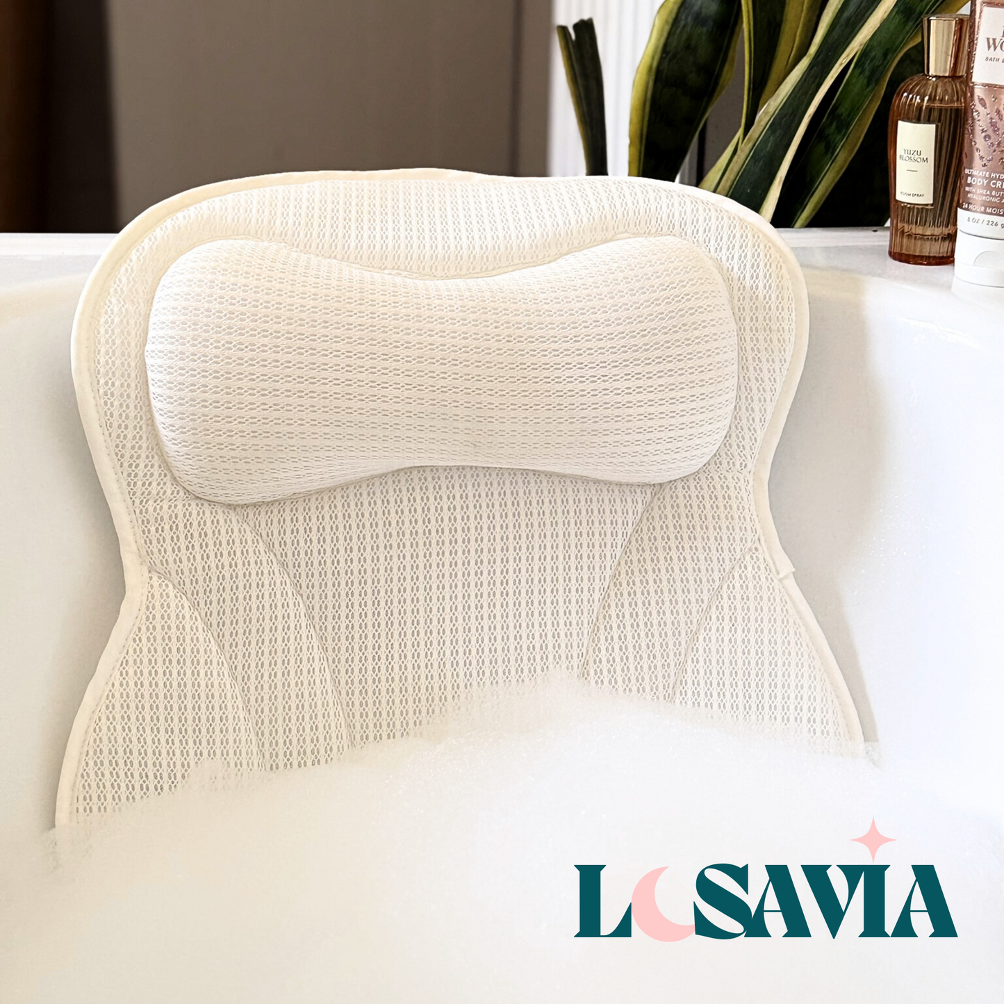 The Bath Cloud Bath Pillow